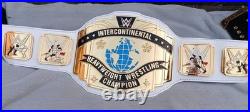 Intercontinental World Heavyweight Championship Belt 6mm Zinc Gold Plated New
