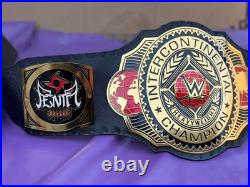 Intercontinental wrestling championship belt replica title 4mm brass adult Penta