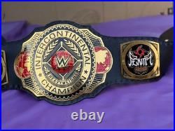 Intercontinental wrestling championship belt replica title 4mm brass adult Penta
