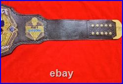 Internet Championship stacked skull championship belt 2mm brass
