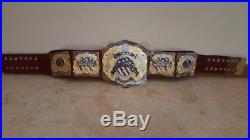 Iwgp UNITED STATES championship belt. Adult size belt 4MM THICK PLATES
