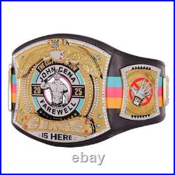 John Cena 2025 Farewell Championship Belt Limited Tribute Edition