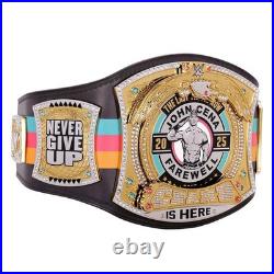 John Cena 2025 Farewell Championship Belt Limited Tribute Edition