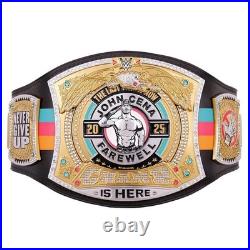 John Cena 2025 Farewell Championship Belt Limited Tribute Edition