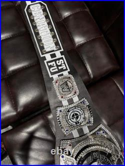 John Cena Farewell Tour SummerSlam 2025 Green Spinner Championship Replica Title