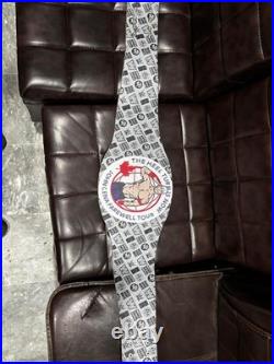 John Cena Farewell Tour SummerSlam 2025 Green Spinner Championship Replica Title