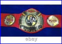 Juggalo Heavyweight Wrestling Championship Title Belt Adult, (4mm Zinc Plates)