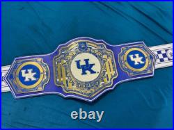 Kentucky Wildcats Legacy Title Championship Belt Adult Size Replica 2mm ZINC
