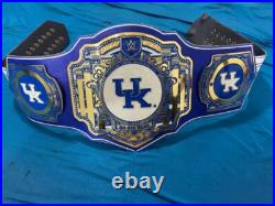 Kentucky Wildcats Legacy Title Championship Belt Adult Size Replica 2mm ZINC