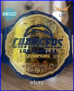 LA Chargers Los Angeles Championship Belt Adult Size 2mm Brass
