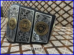 LUCHA UNDERGROUND HEAVYWEIGHT CHAMPIONSHIP REPLICA TITLE BELT 2MM Double Stacked