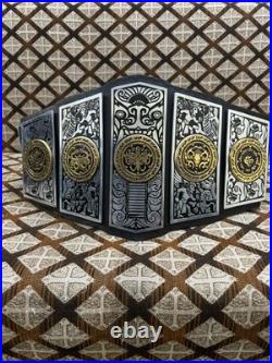 LUCHA UNDERGROUND HEAVYWEIGHT CHAMPIONSHIP REPLICA TITLE BELT 2MM Double Stacked