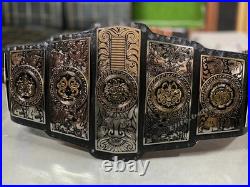 LUCHA UNDERGROUND HEAVYWEIGHT CHAMPIONSHIP REPLICA TITLE BELT 4MM Double Stacked
