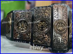 LUCHA UNDERGROUND HEAVYWEIGHT CHAMPIONSHIP REPLICA TITLE BELT 4MM Double Stacked