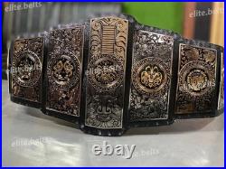LUCHA UNDERGROUND HEAVYWEIGHT CHAMPIONSHIP REPLICA TITLE BELT 4MM Double Stacked