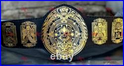 LUCHA Underground Championship Replica Title Belt 2mm Brass Original Leather
