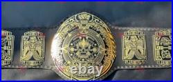 LUCHA Underground Championship Replica Title Belt 2mm Brass Original Leather