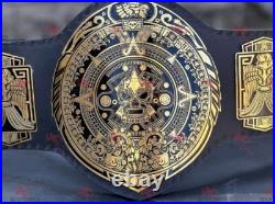 LUCHA Underground Championship Replica Title Belt 2mm Brass Original Leather
