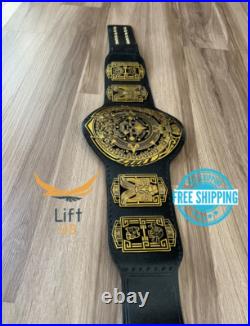 LUCHA Underground Championship Replica Title Belt 4mm Brass Original Leather