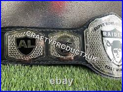 Las Vegas Raiders American Football Championship Belt