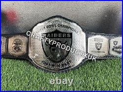 Las Vegas Raiders American Football Championship Belt