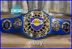 Lasco's NBA Los Angeles LAKERS Championship Belt Adult Size 2mm Brass