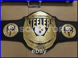 Lasco's NFL Pittsburgh Steelers Super Bowl Football Championship Title Belt