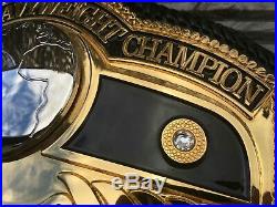 Leather Rebels NWA Domed Globe Real Handcrafted Championship Belt WWE WCW AWA