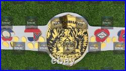 Legends Custom Wrestling Championship Title Belt Adult Size Brass Plated