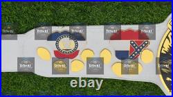 Legends Custom Wrestling Championship Title Belt Adult Size Brass Plated