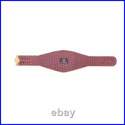 Los Angeles Lakers NBA 4mm Championship Belt Gold Plated Real Leather