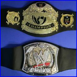 Lot Of 11 Used WWE WWF ECW Foam Championship Belts JAKKS Pacific Mattel