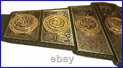 Lucha Underground Gift of God Championship Belt Leather Thick Plated Adult Size
