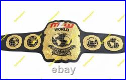 MLW wrestling championship belt Adult Size brass 2mm