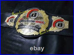 MMA Bellator Championship Belt Tournament Champion Wrestling Replica Title