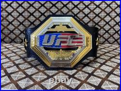 MMA Freedom 250 WHITEHOUSE Championship Belt Replica 3D Zinc Metal, Leather