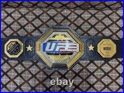 MMA Freedom 250 WHITEHOUSE Championship Belt Replica 3D Zinc Metal, Leather