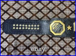 MMA Freedom 250 WHITEHOUSE Championship Belt Replica 3D Zinc Metal, Leather