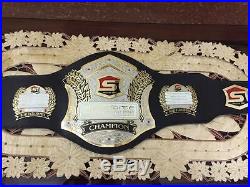 MMA UFC Rare Hand Made Strike force Grand Prix championship replica belt 51'