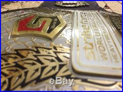 MMA UFC Rare Hand Made Strike force Grand Prix championship replica belt 51'