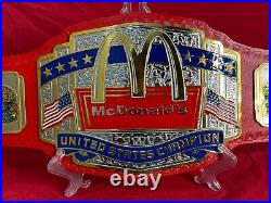 McDonalds UNITED STATES CHAMPIONSHIP BELT ADULT SIZE