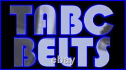 Men's Custom Championship Belt Tabc Belts