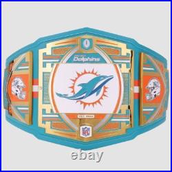 Miami Dolphins Championship Wrestling Legacy Title Belt Zinc 4mm Miami Dolphins Championship Wrestling Legacy Title Belt Zinc 4mm
