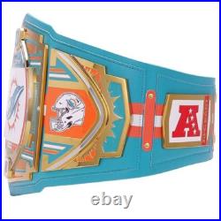 Miami Dolphins Championship Wrestling Legacy Title Belt Zinc 4mm