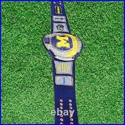 Michigan Championship Custom Design Customized 4mm Title Belt Adult Size HD