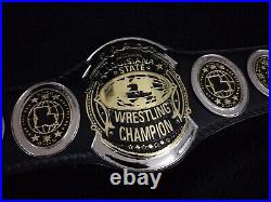 Mid South Louisiana State Heavyweight Wrestling Championship Belt NWA Title