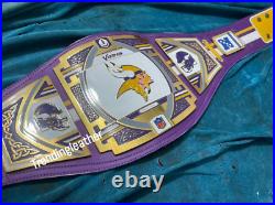 Minnesota Vikings Championship Wrestling Belt American Football Fans NFL 2MM