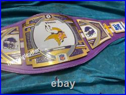 Minnesota Vikings Championship Wrestling Belt American Football Fans NFL 2MM