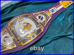 Minnesota Vikings Championship Wrestling Belt American Football Fans NFL 2MM