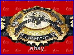 Monopoly Championship Belt Custom IWGP Style Title Championship Belt